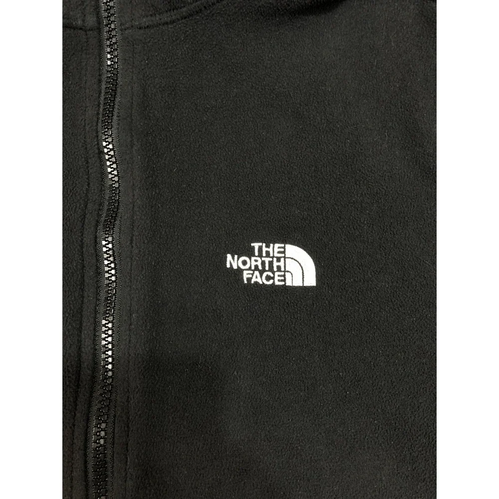 The North Face Jacket Mens Size M Black Fleece Full Zip